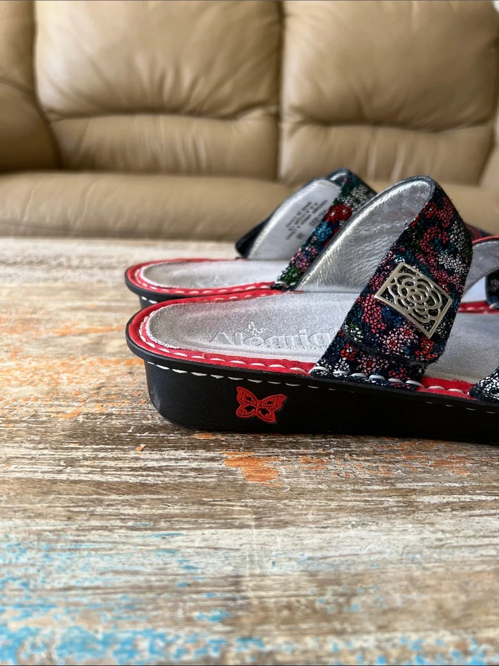 Alegria Victoriah Sandals Size 39/8-8 1/2